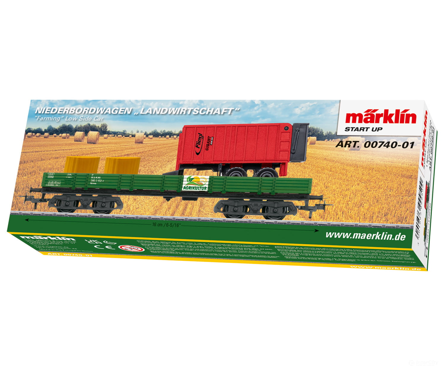 Marklin 00740 Ho Märklin Start Up - Theme Worlds Car Display European Freight Cars