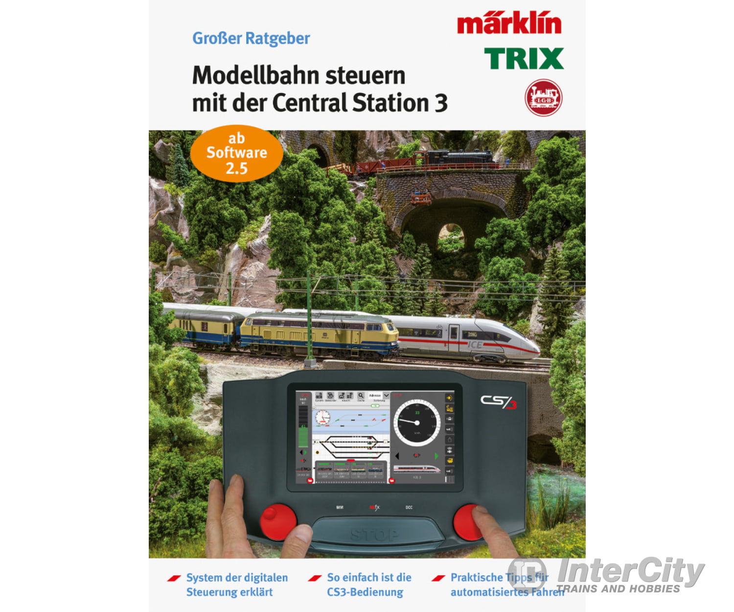 Marklin 03084 Ho Model Railroad Manual ’Digital Control With The Märklin Central Station 3’ Books