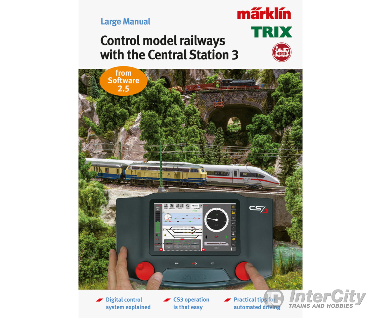 Marklin 03094 Ho Model Railroad Manual ’Digital Control With The Märklin Central Station 3’ Books