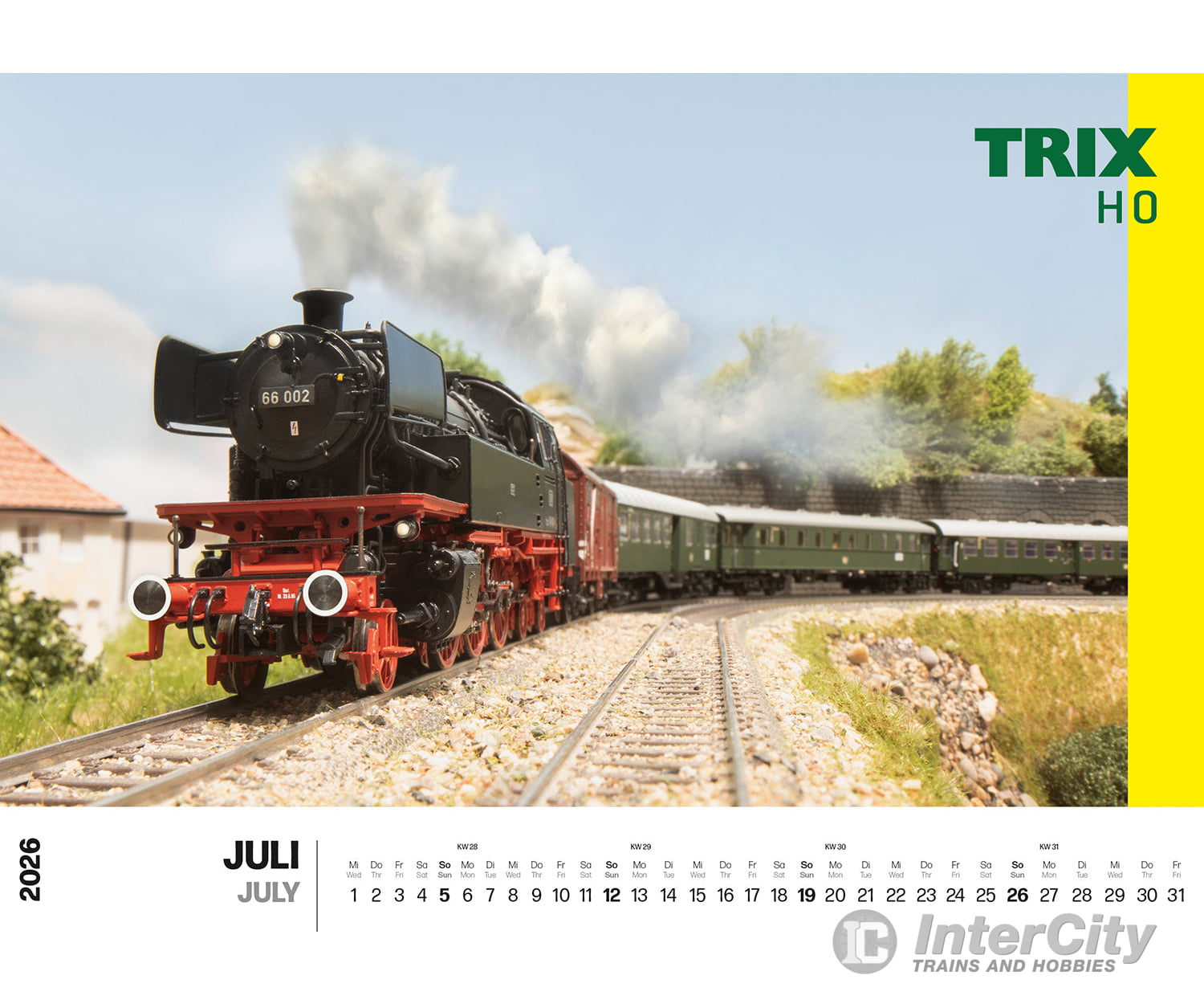 Marklin 19726 Märklin/Trix Wall Calendar for 2026 Calendars