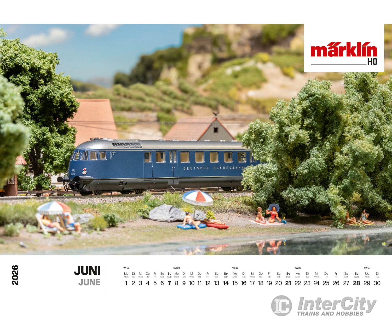 Marklin 19726 Märklin/Trix Wall Calendar for 2026 Calendars