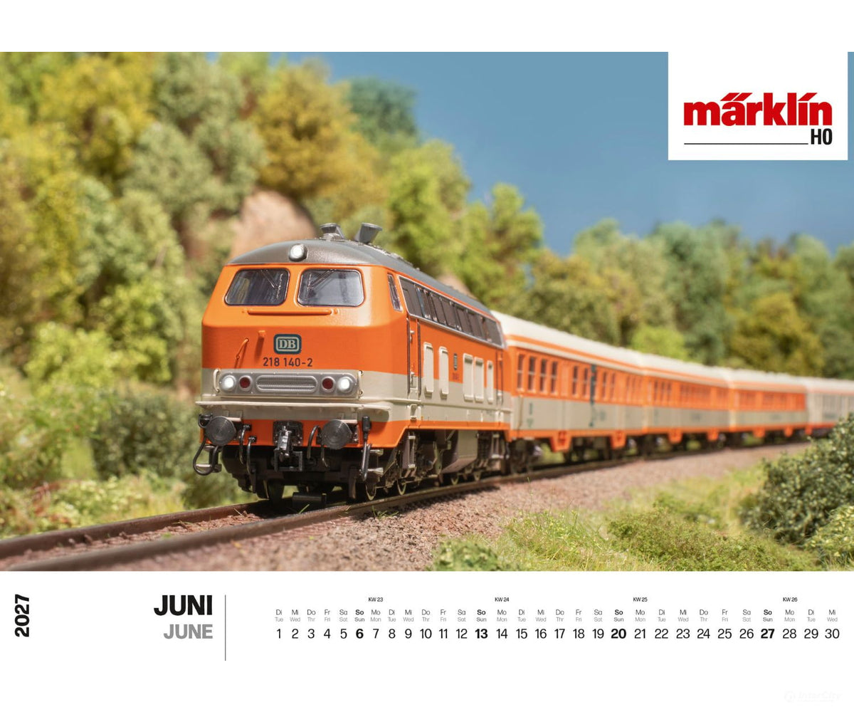 Marklin 19727 Marklin/Trix Wall Calendar for 2027 - Calendars