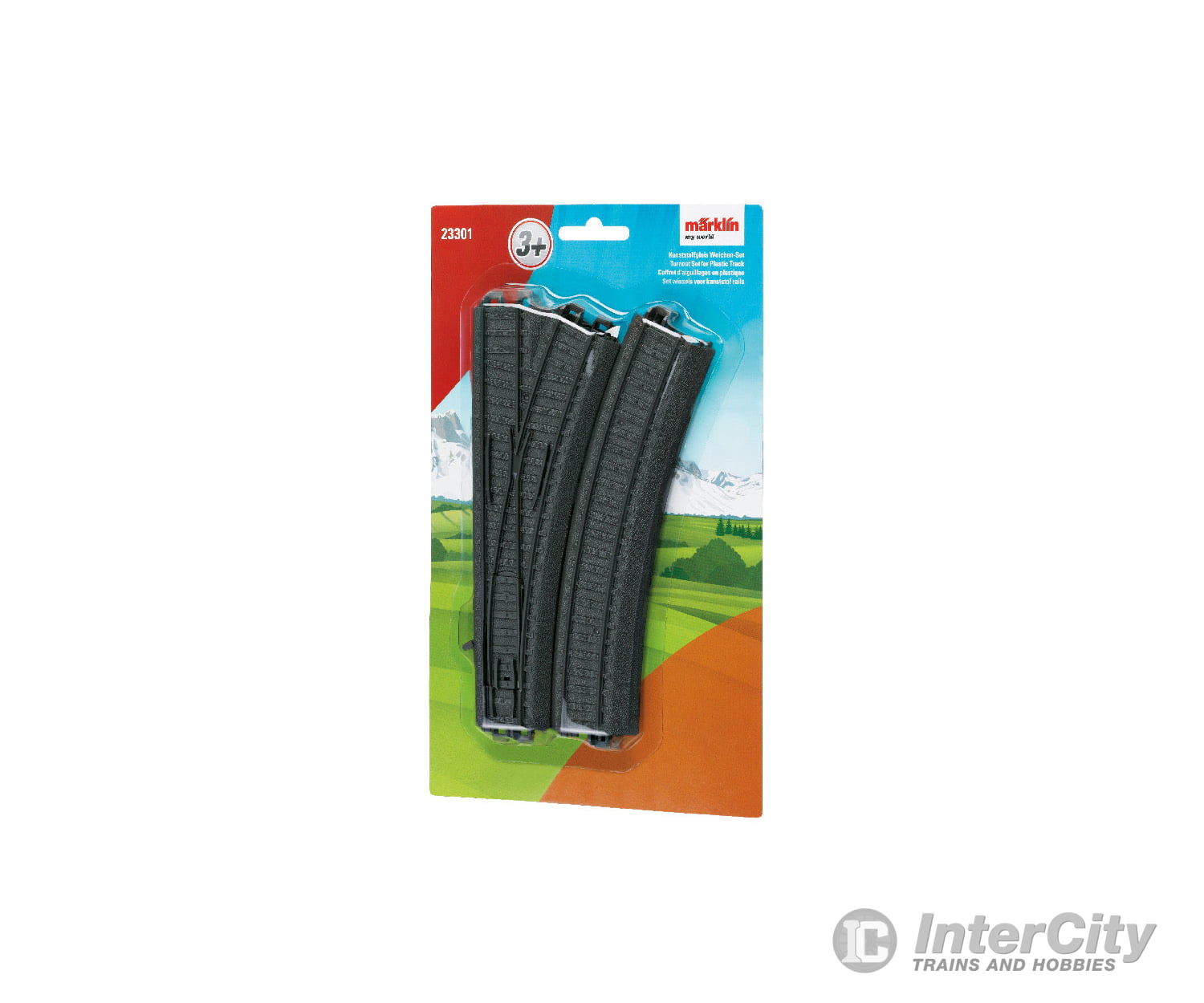 Marklin 23301 Marklin my world - Turnout Set for Plastic Track - Default Title (IC-MARK-23301)