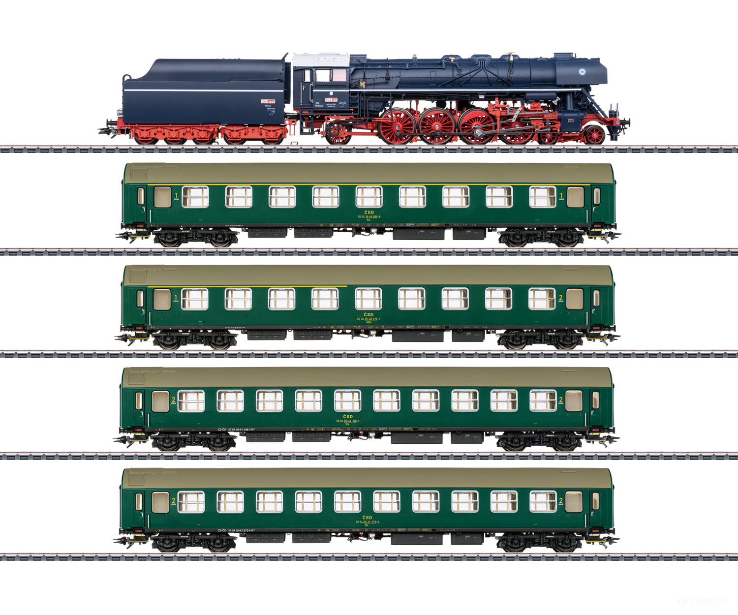 Marklin 26498 HO Museum Train Set with the Albatros MFX + Digital Sound Starter & Train Sets