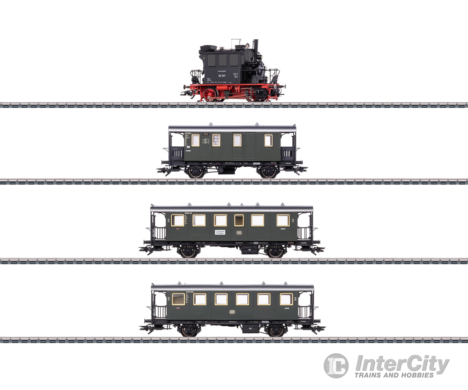 Marklin 26619 HO DB ’Spalter Bockl’ Train Set MFX+ Digital Sound (MHI Exclusive Item) European Locomotives