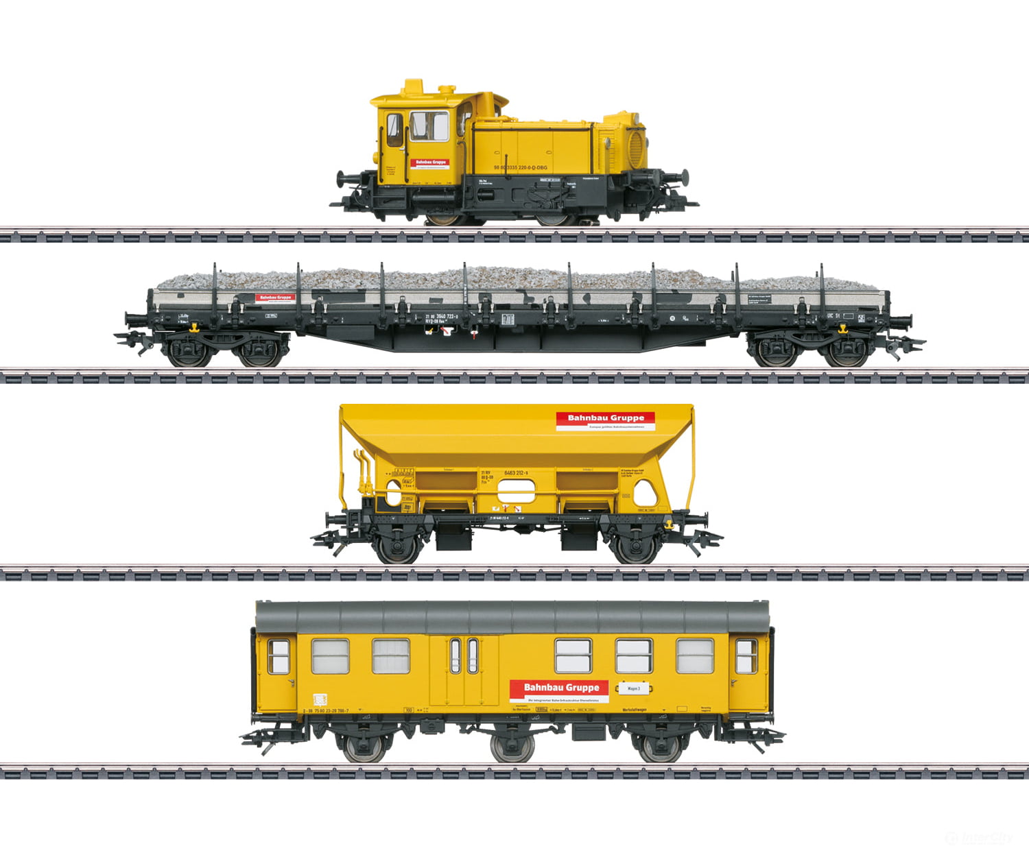 Marklin 26621 Ho Db Ag Track Laying Group Train Set (2024-1 Mhi Exclusiv Model) Starter & Sets