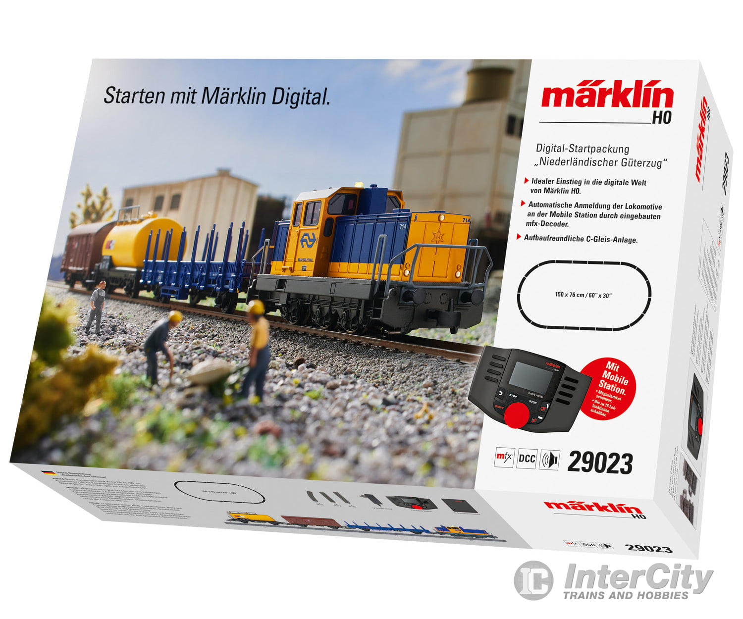 Marklin 29023 Dutch Freight Train Digital Starter Set - Default Title (IC-MARK-29023)