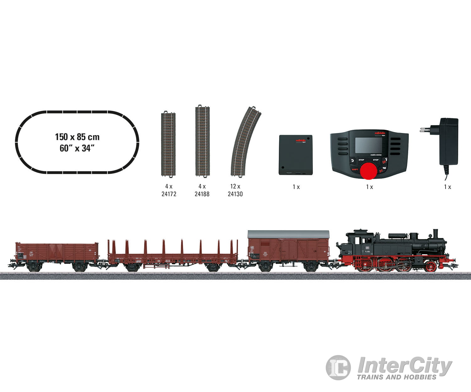 Marklin 29074 DB "Era III Freight Train" Digital Starter Set - Default Title (IC-MARK-29074)