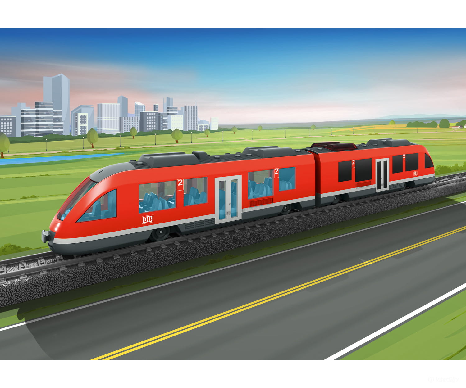 Marklin 29113 Ho Märklin My World - ’Lint’ Commuter Train Starter Set Digital Sound & Sets