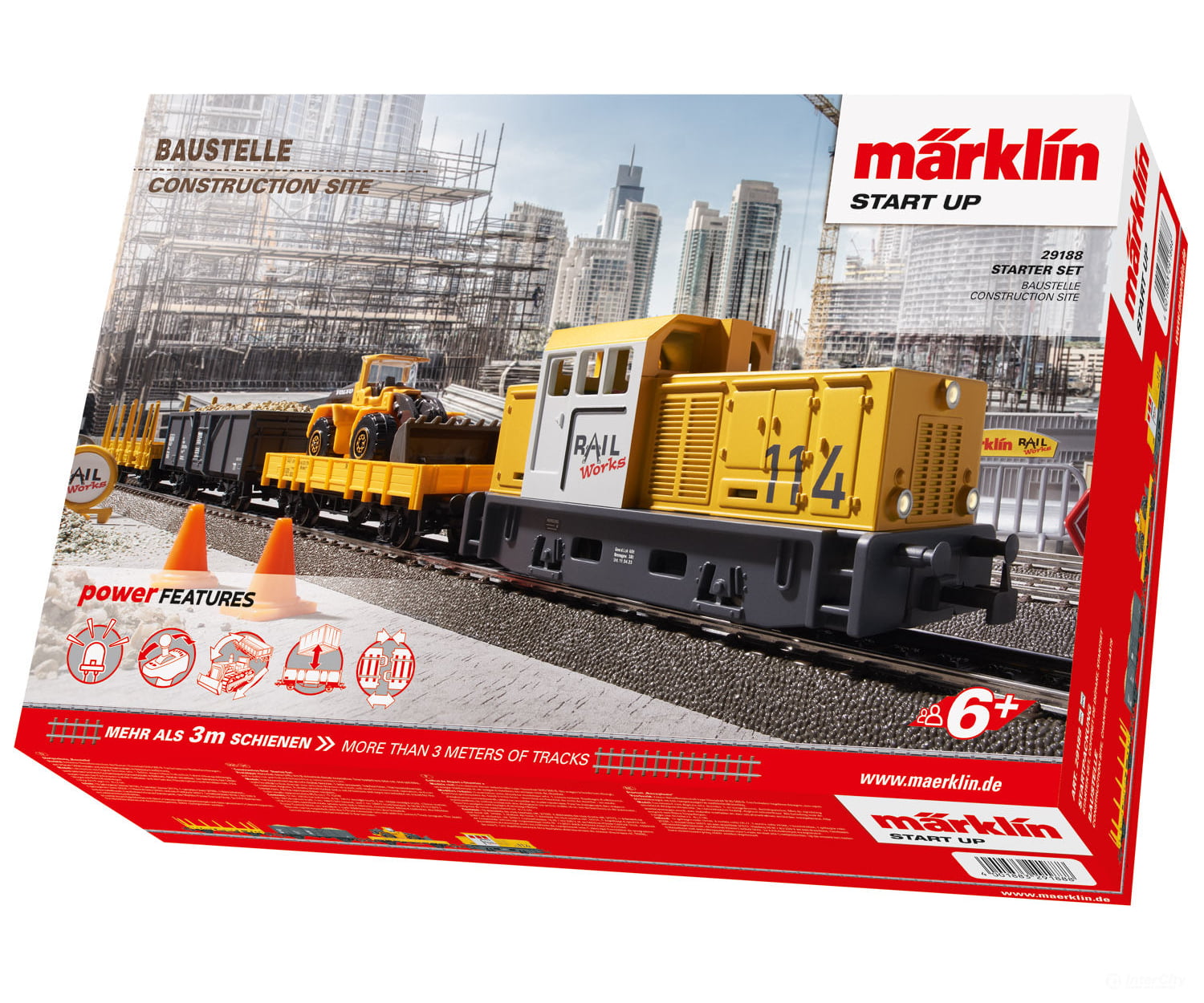 Marklin 29188 Marklin Start up - "Construction Site" Starter Set - Default Title (IC-MARK-29188)