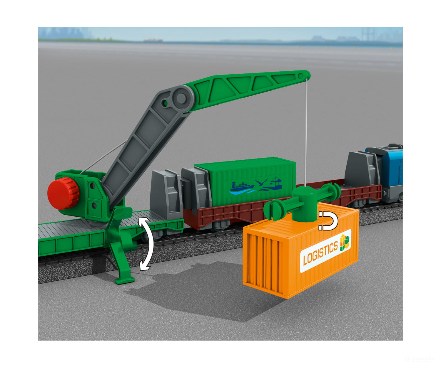 Marklin 29349 Ho Märklin My World - ’Container Logistics’ Starter Set Digital Sound & Train Sets