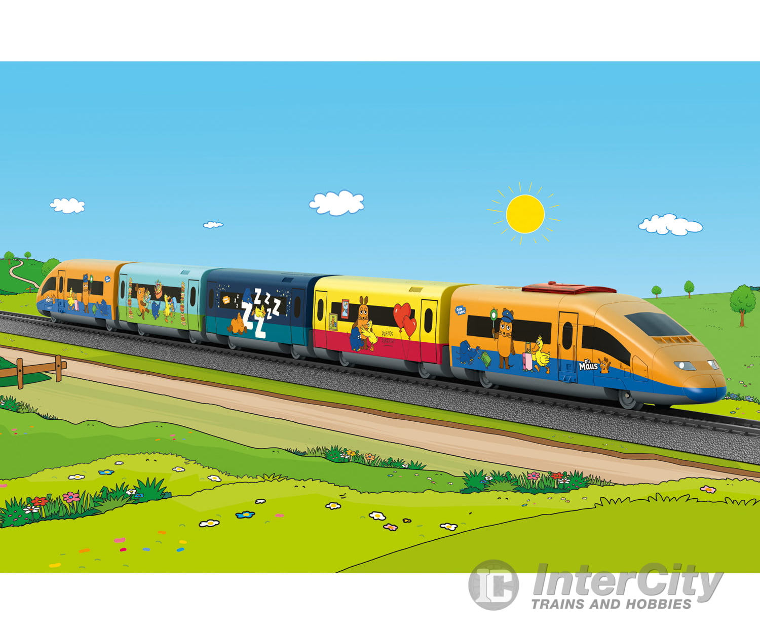 Marklin 29381 HO Märklin my world - ’Mouse Train’ Starter Set for Children Ages 3 and Above Digital Sound Starter &