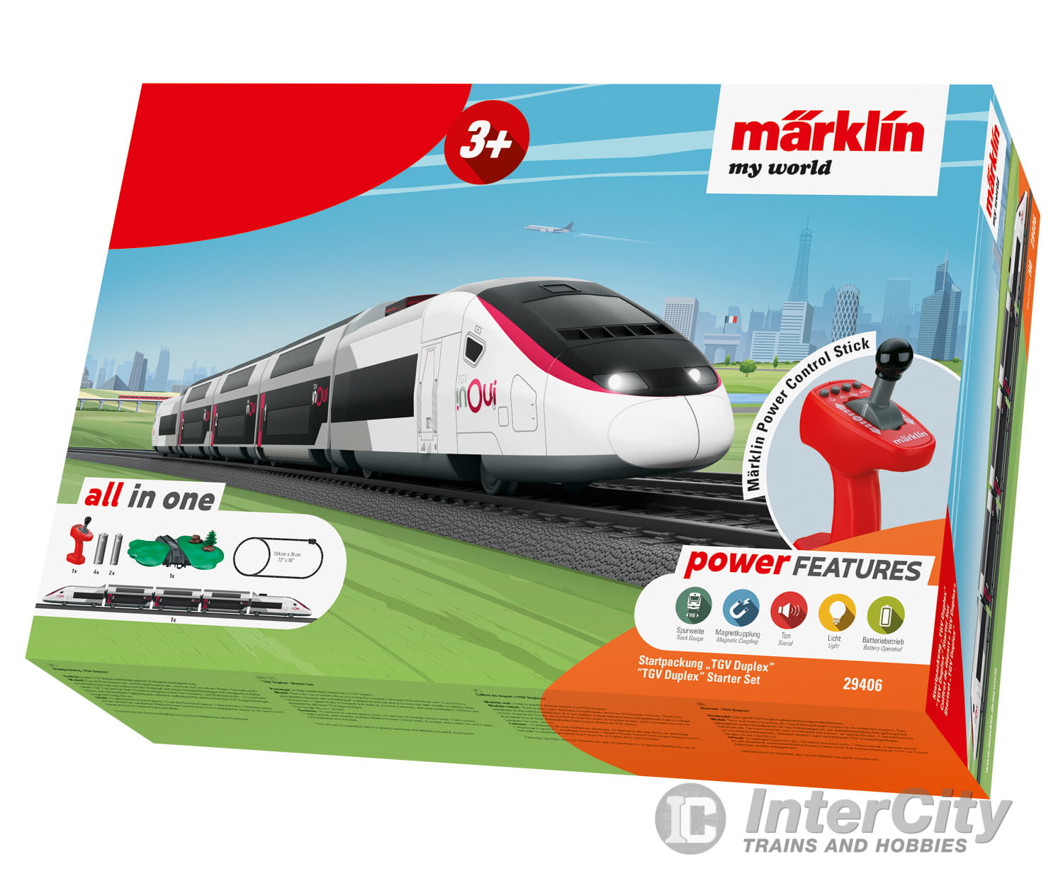 Marklin 29406 Marklin my world - "TGV Duplex" Starter Set - Default Title (IC-MARK-29406)