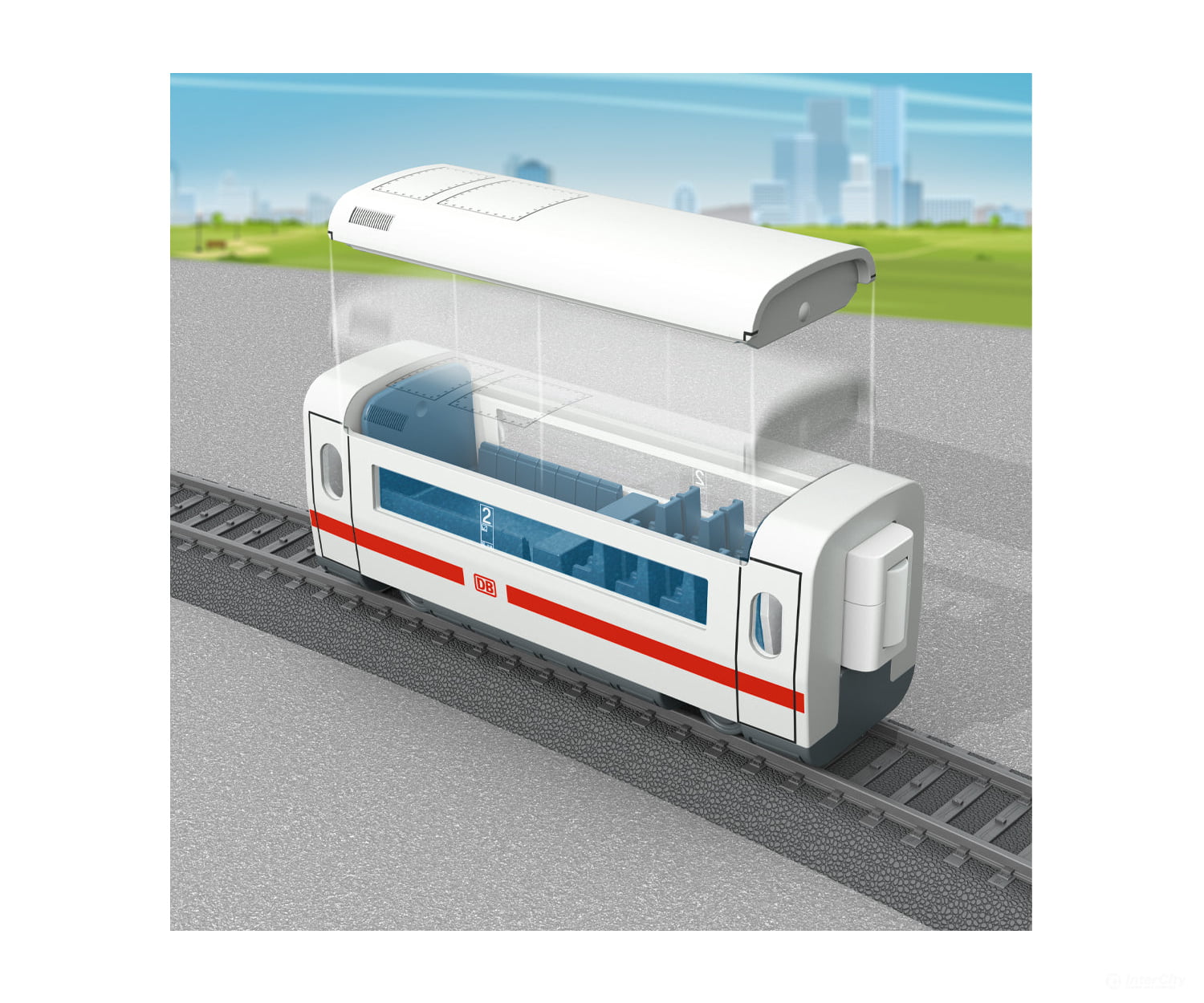 Marklin 29420 HO Märklin my world - ’ICE 3’’ Starter Set for Children Ages 3 and Above Digital Sound Starter & Train
