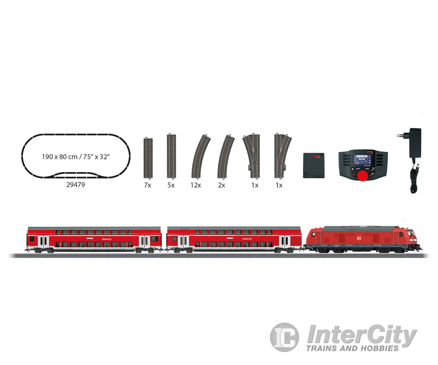 Marklin 29479 DB AG "Regional Express" Digital Starter Set - Default Title (IC-MARK-29479)