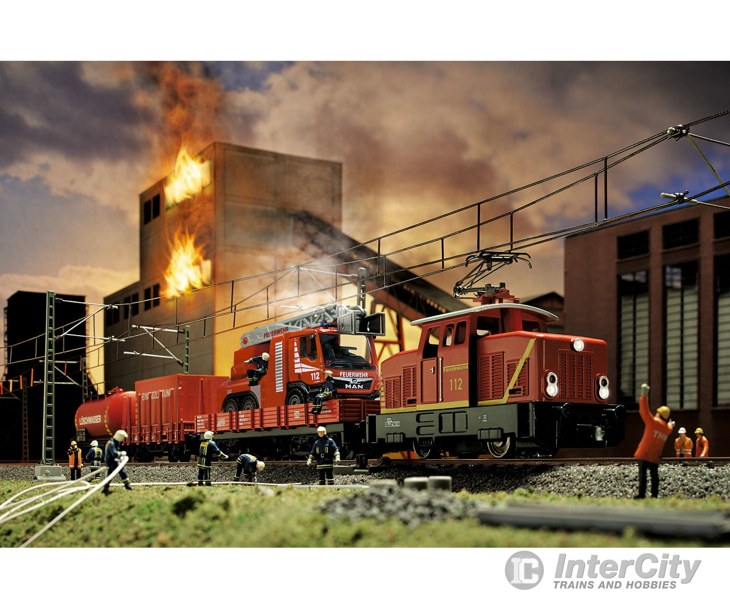 Marklin 29722 Marklin Start up - "Fire Department" Starter Set - Default Title (IC-MARK-29722)