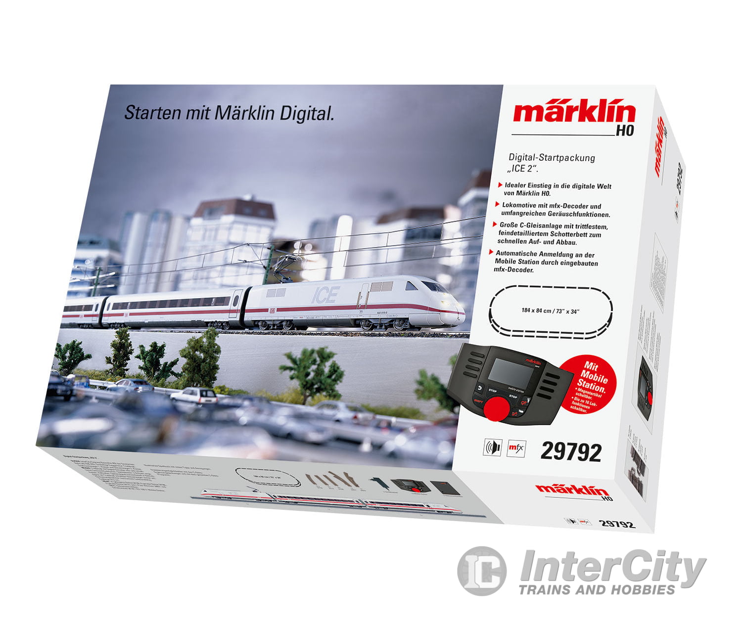 Marklin 29792 DB AG "ICE 2" Digital Starter Set - Default Title (IC-MARK-29792)
