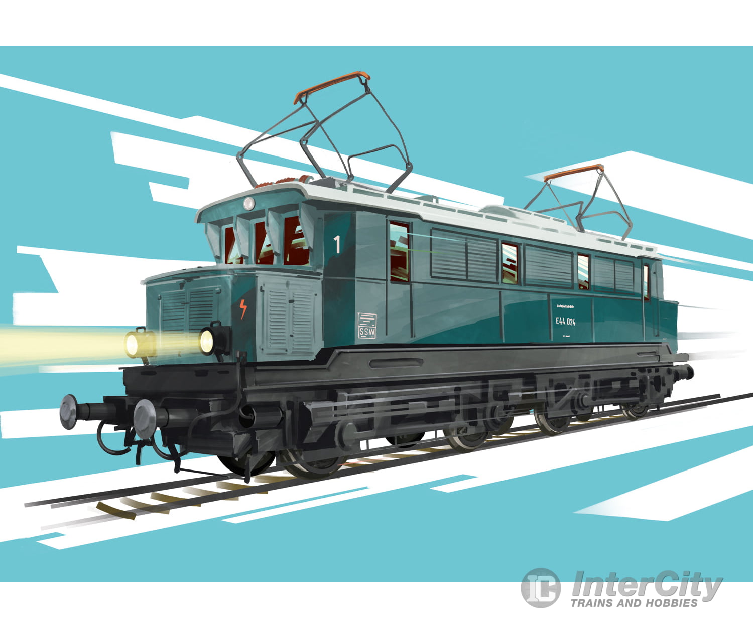 Marklin 30111 Ho Drg Class E 44 Electric Locomotive (2024-1 Mhi Exclusiv Model) European Locomotives