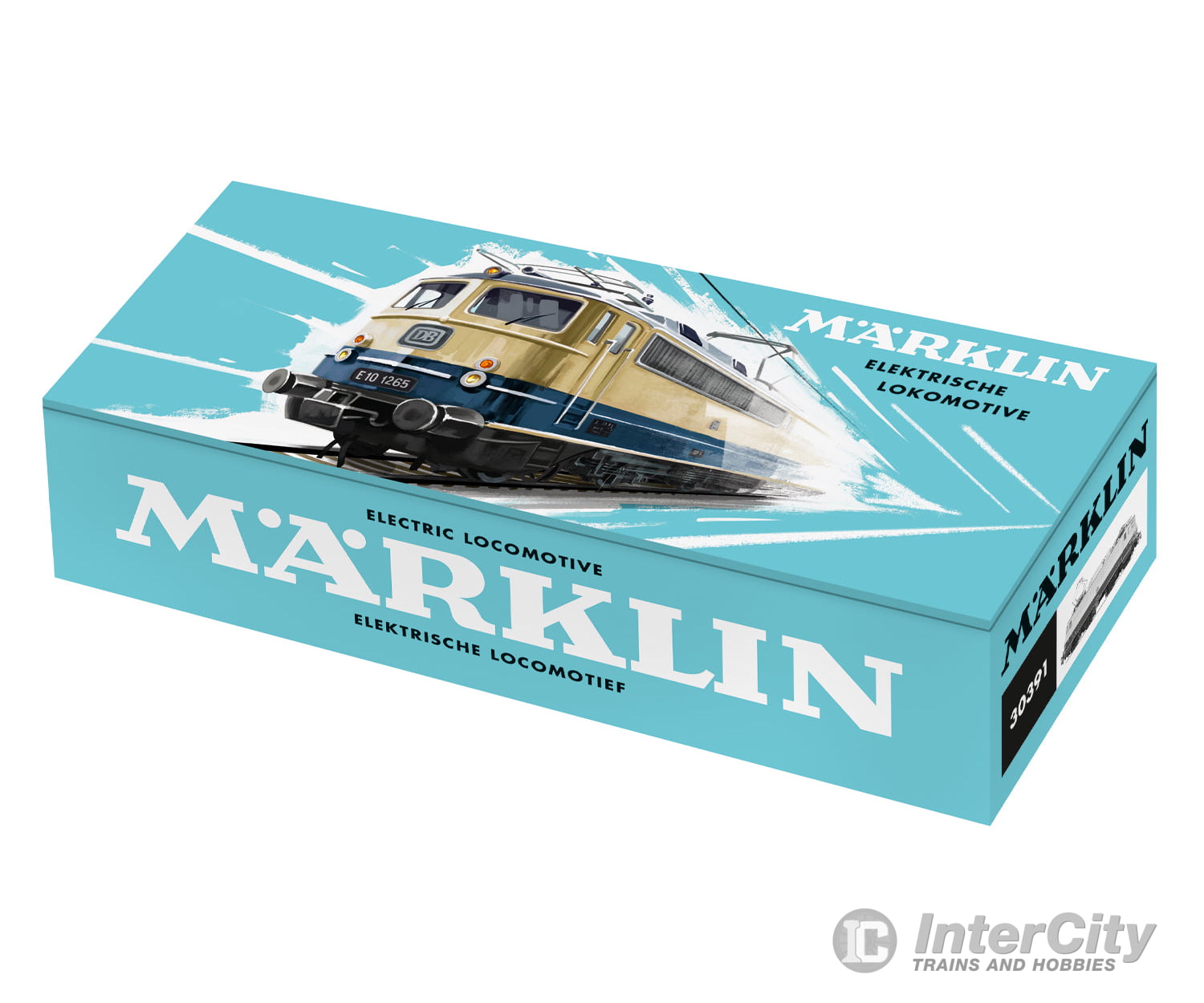 Marklin 30391 HO DB Rheingold Class E10.12 Electric Locomotive MFX Digital (MHI Exclusive Item) European Locomotives