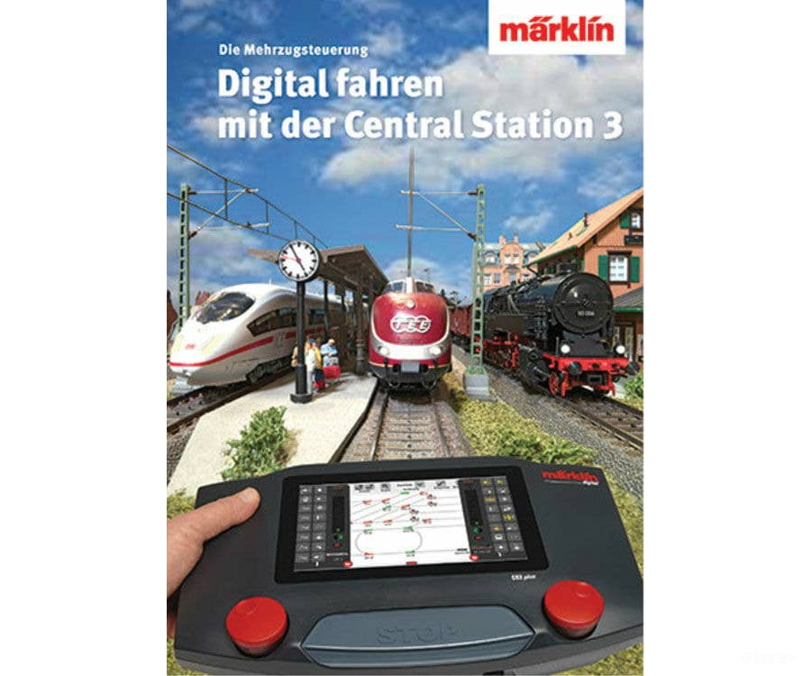 Marklin A 3092 Digital Control with Central Station 3 - English Language Books