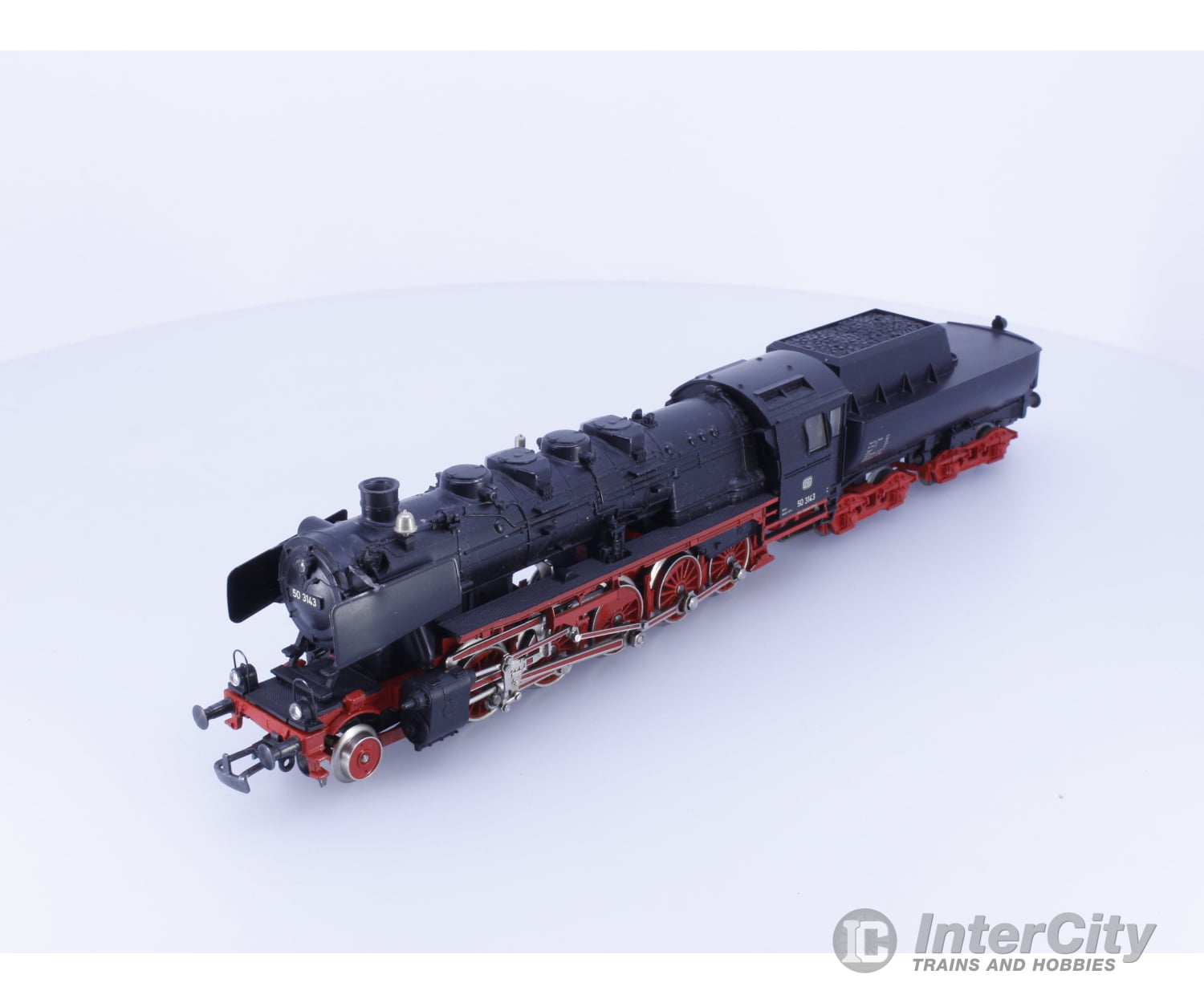 Marklin 3315 HO DB BR50 2-10 Steam Locomotive with Tub Tender 50 3143 Delta European Locomotives