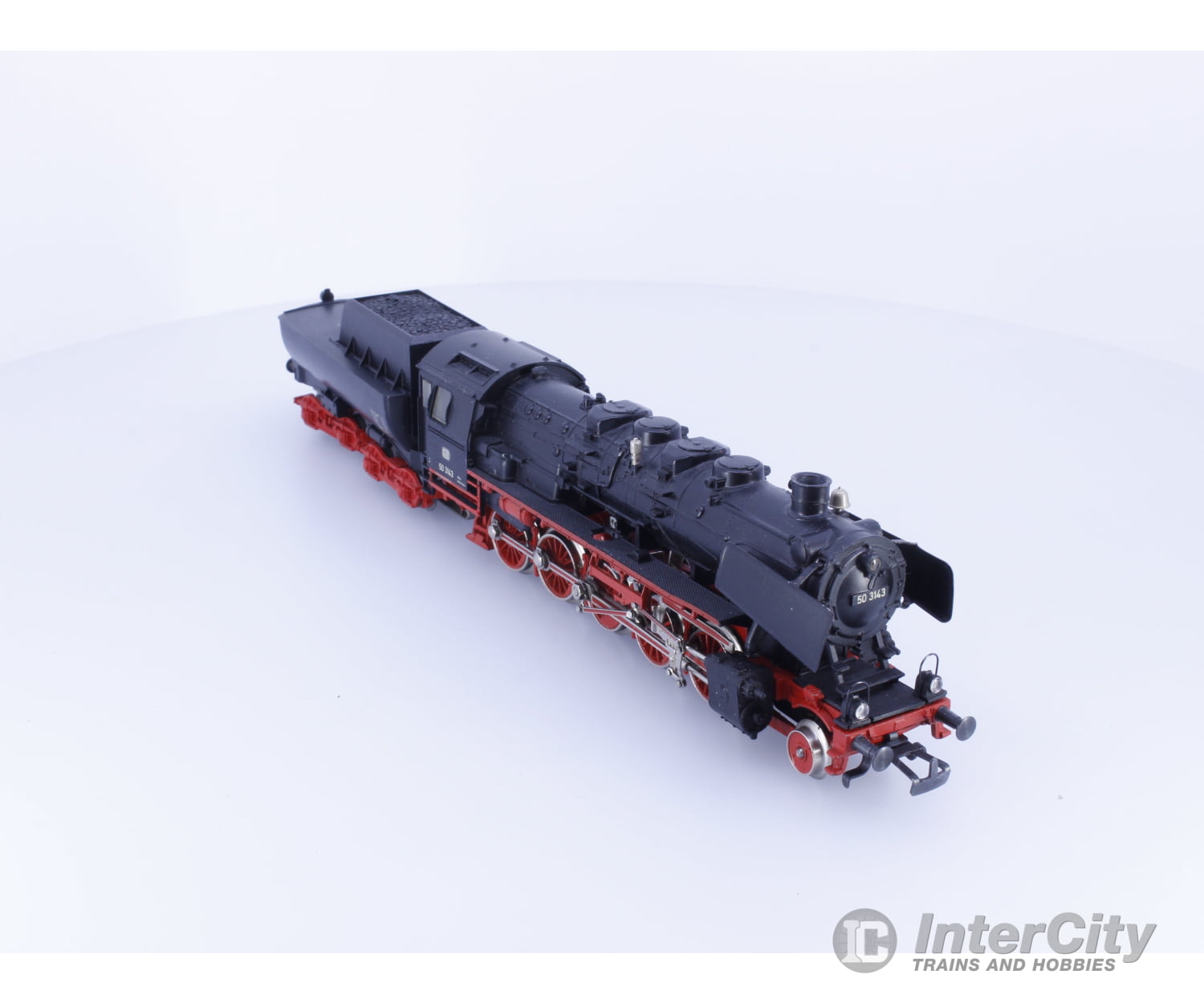 Marklin 3315 HO DB BR50 2-10 Steam Locomotive with Tub Tender 50 3143 Delta European Locomotives