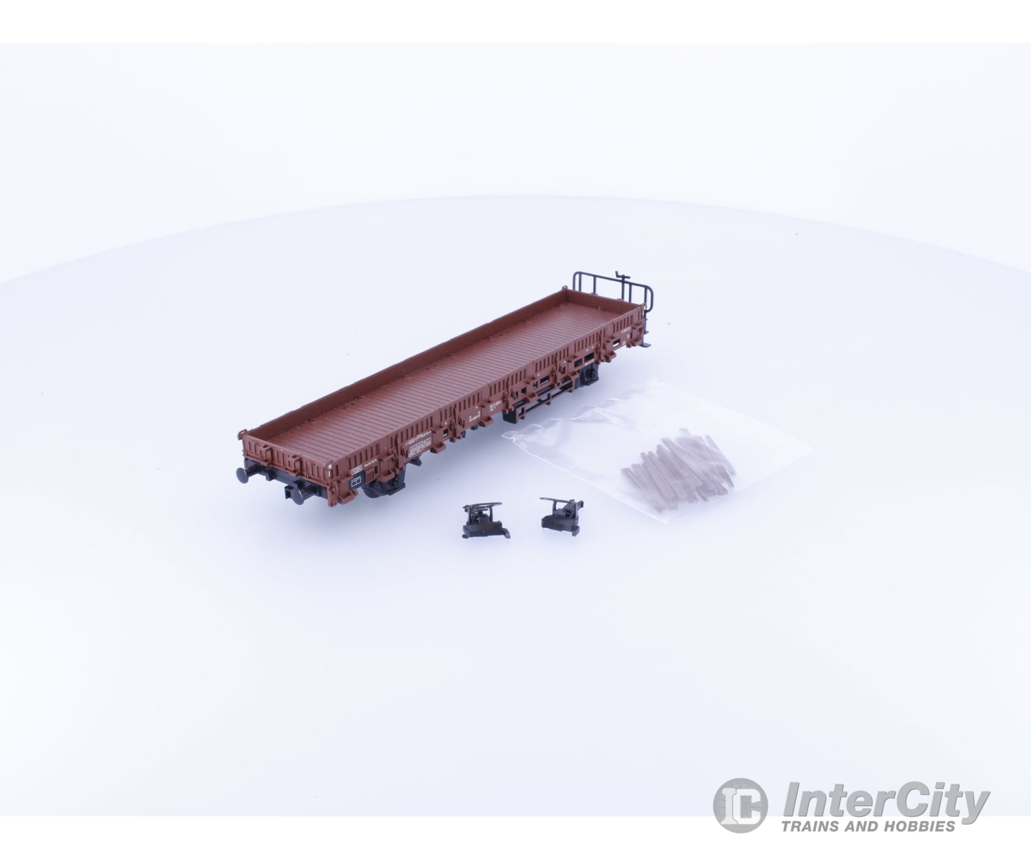 Marklin 3333978-1 HO DB Low Side Flat Car #4 with Stakes 978-1 European Freight Cars