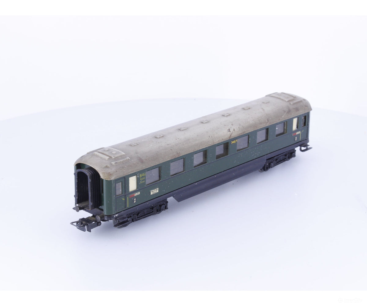 Marklin 346/1 HO SBB-CFF-FFS 2nd Class Passenger Car 346/1 - European Passenger Cars