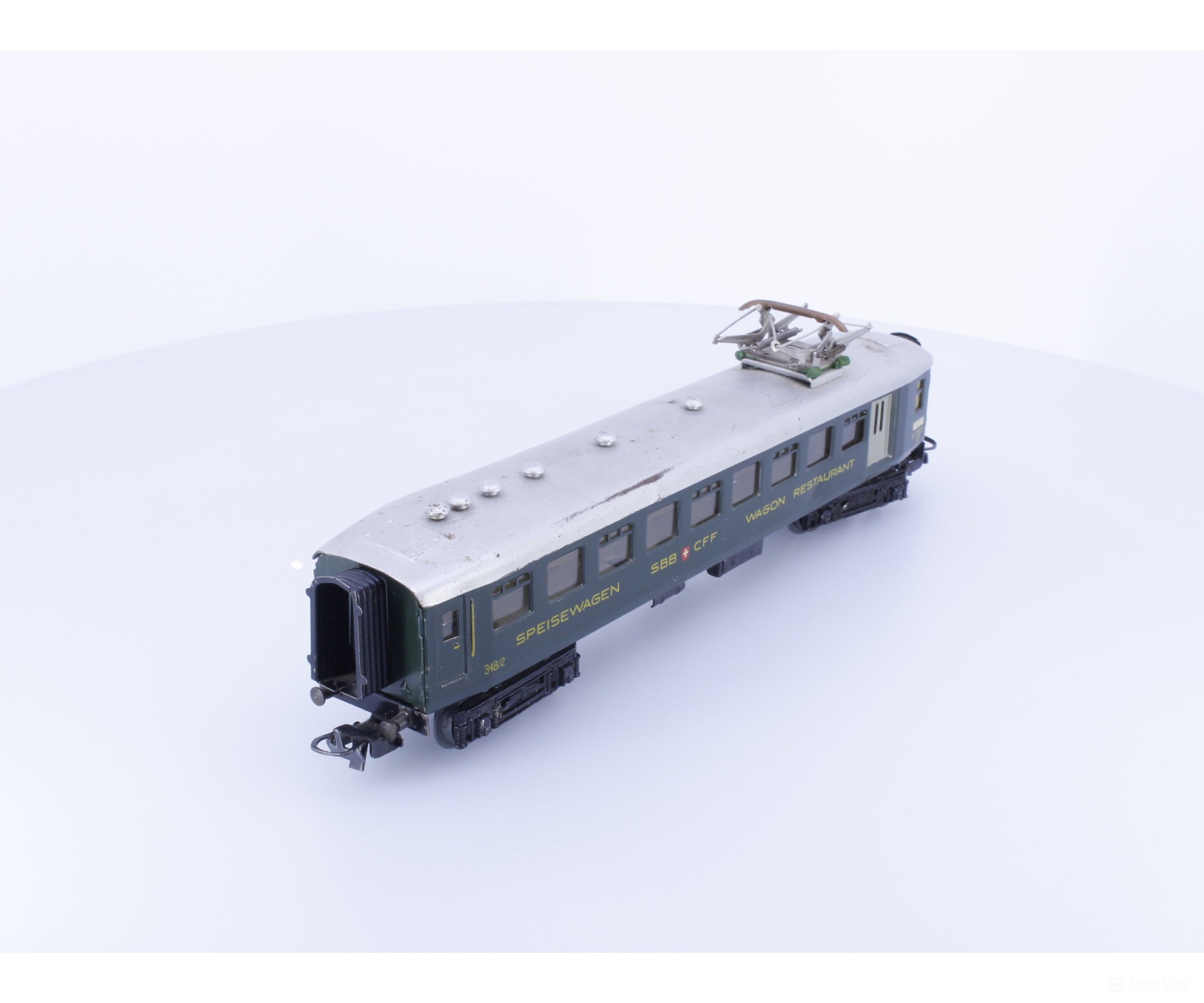 Marklin 348/2 HO SBB-CFF-FFS Restaurant Car with Pantograph 348/2 European Passenger Cars
