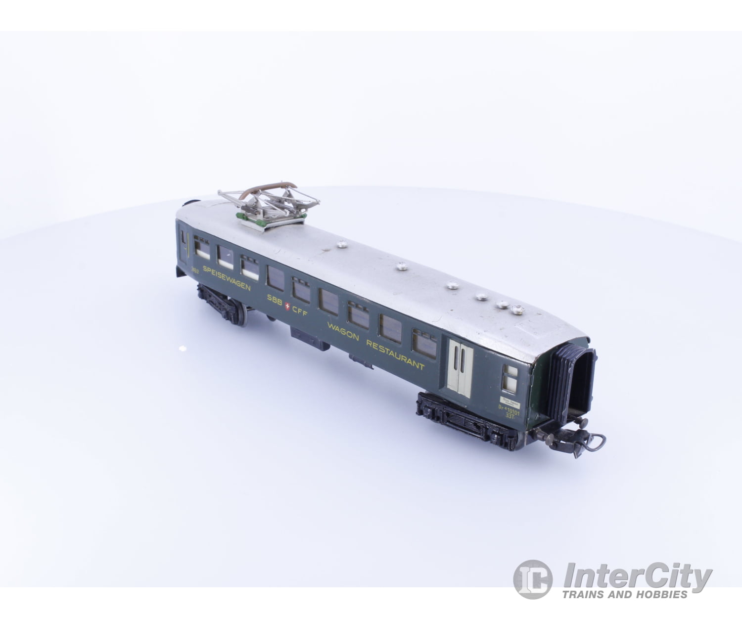 Marklin 348/2 HO SBB-CFF-FFS Restaurant Car with Pantograph 348/2 European Passenger Cars