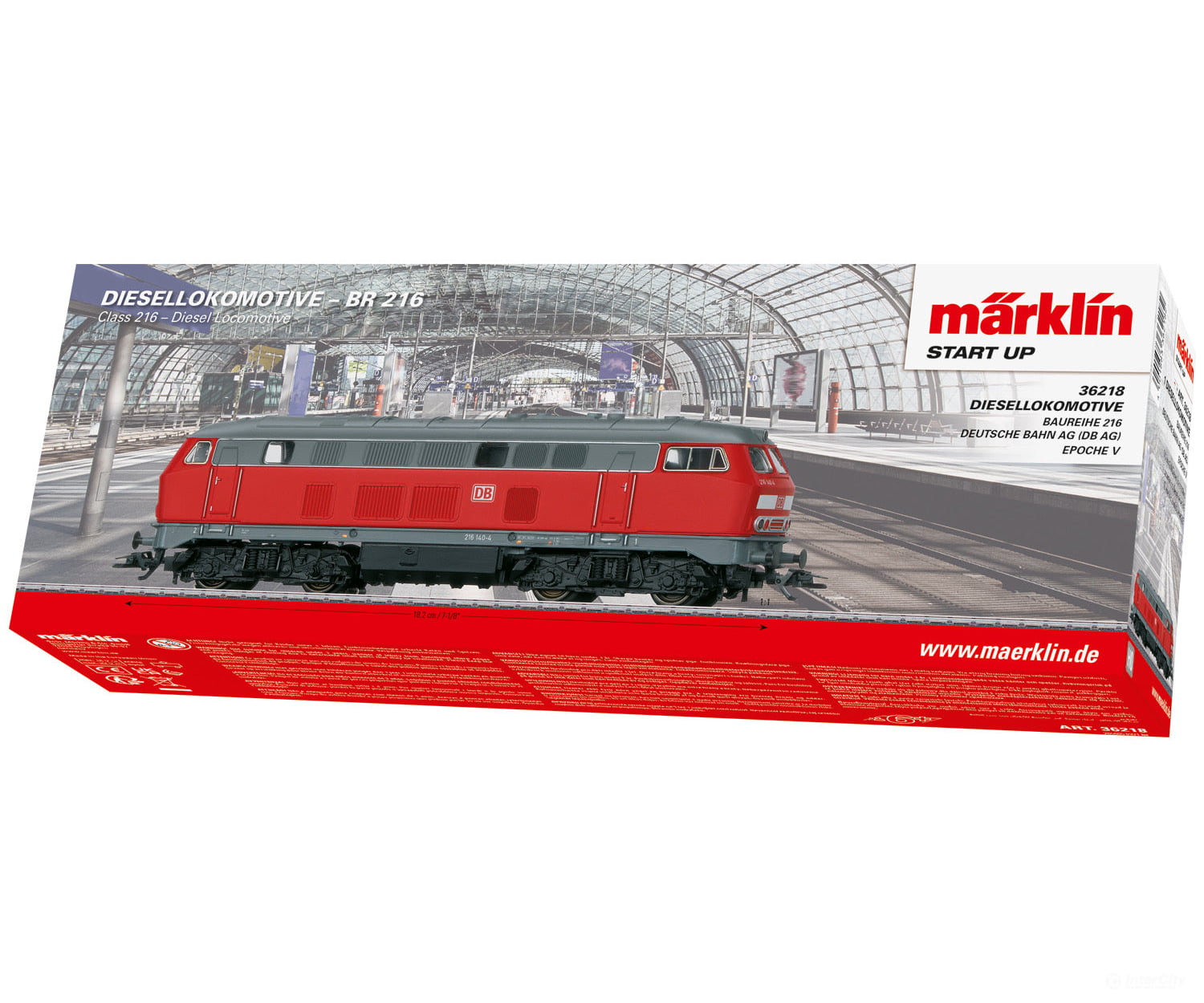 Marklin 36218 Marklin Start up - Class 216 Diesel Locomotive - Default Title (IC-MARK-36218)