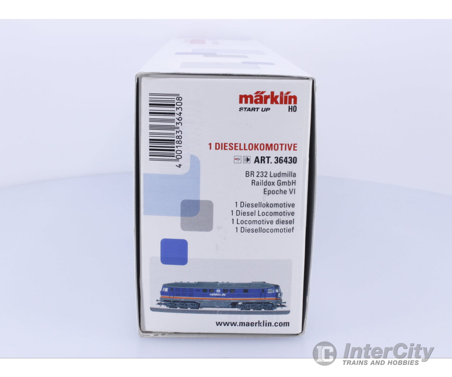 Marklin 36430 HO Private BR232 Ludmilla Raildox.de 92801232 MFX Digital Sound European Locomotives