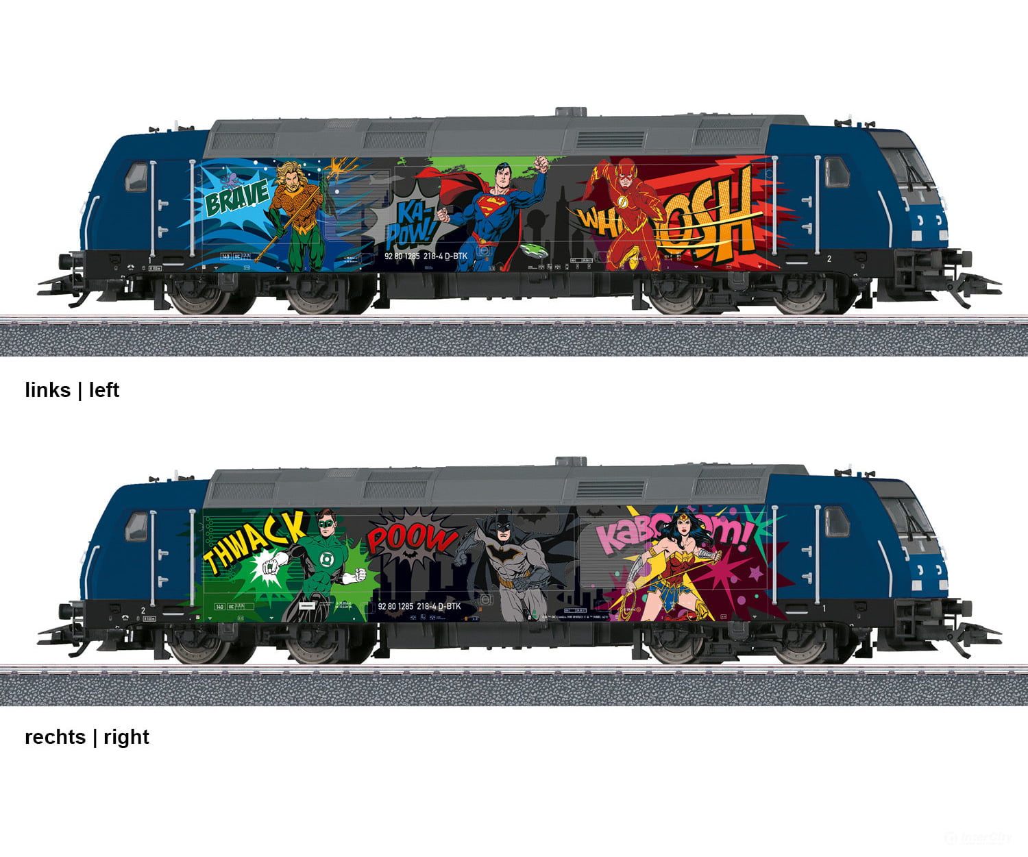 Marklin 36656 Super Heroes Diesel Locomotive - Default Title (IC-MARK-36656)