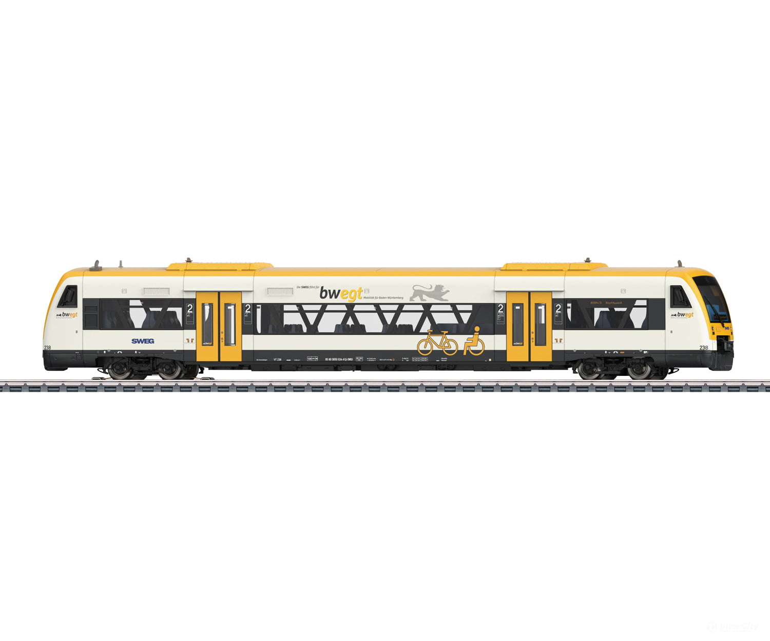 Marklin 36966 Ho Regio Shuttle Rs1 Class 650 Diesel Powered Rail Car Mfx Digital Sound European