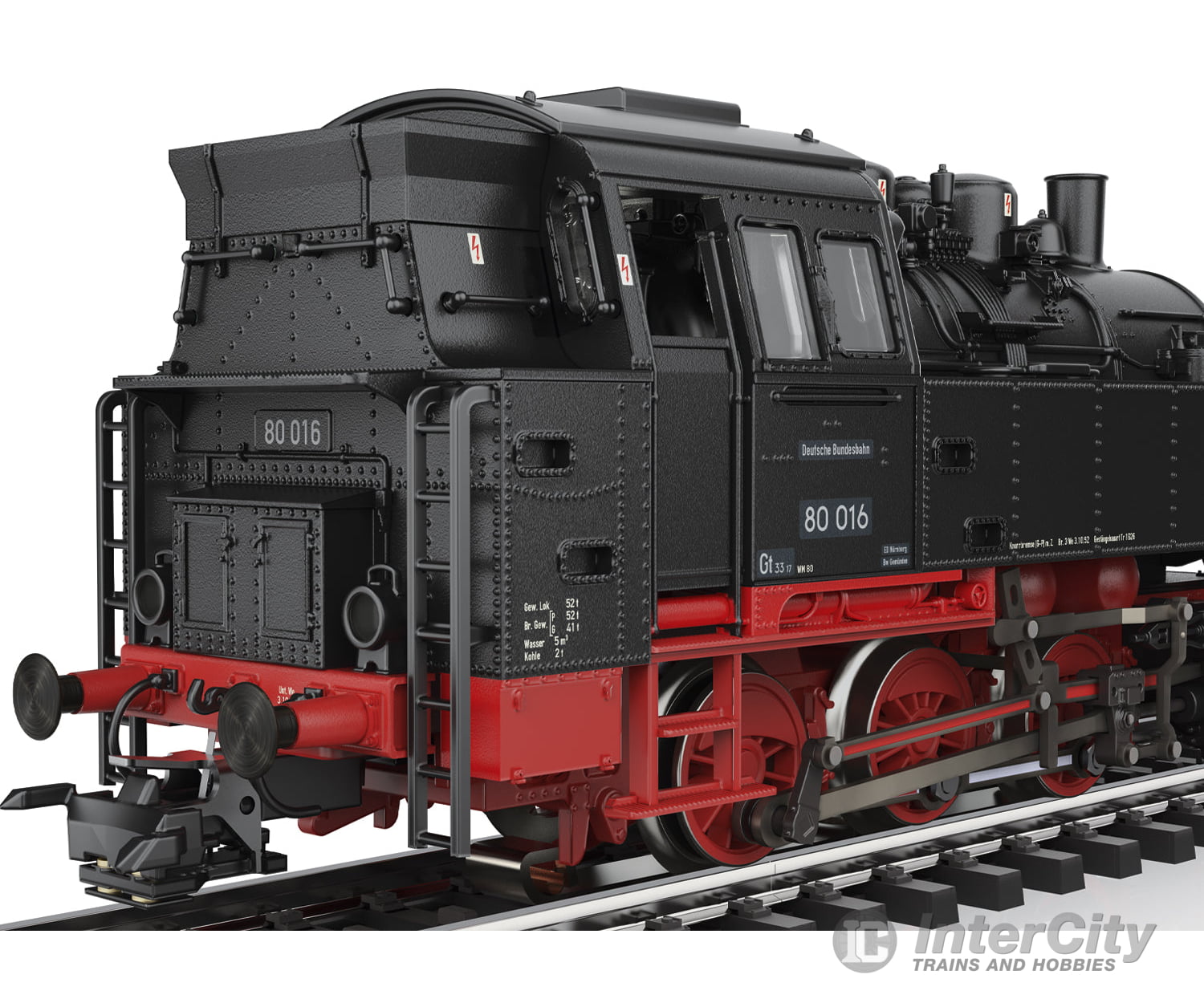 Marklin 37066 HO DB Class 80 Steam Locomotive MFX+ Digital Sound European Locomotives