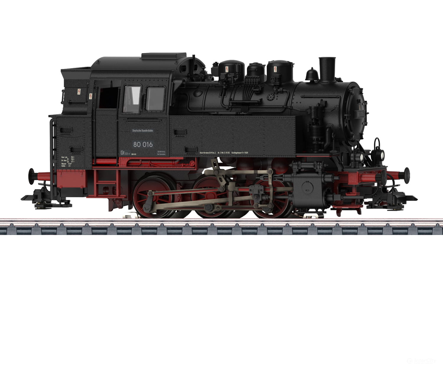 Marklin 37066 HO DB Class 80 Steam Locomotive MFX+ Digital Sound European Locomotives