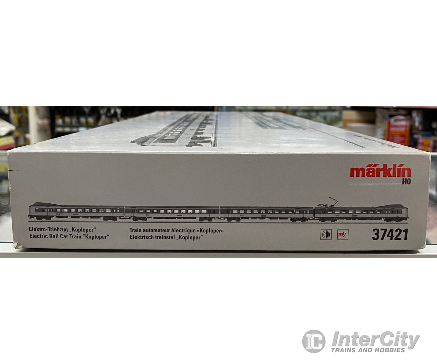 Marklin 37421 HO NS Electric Koploper 4 Car Set 4221 MFX Digital Sound European Locomotives