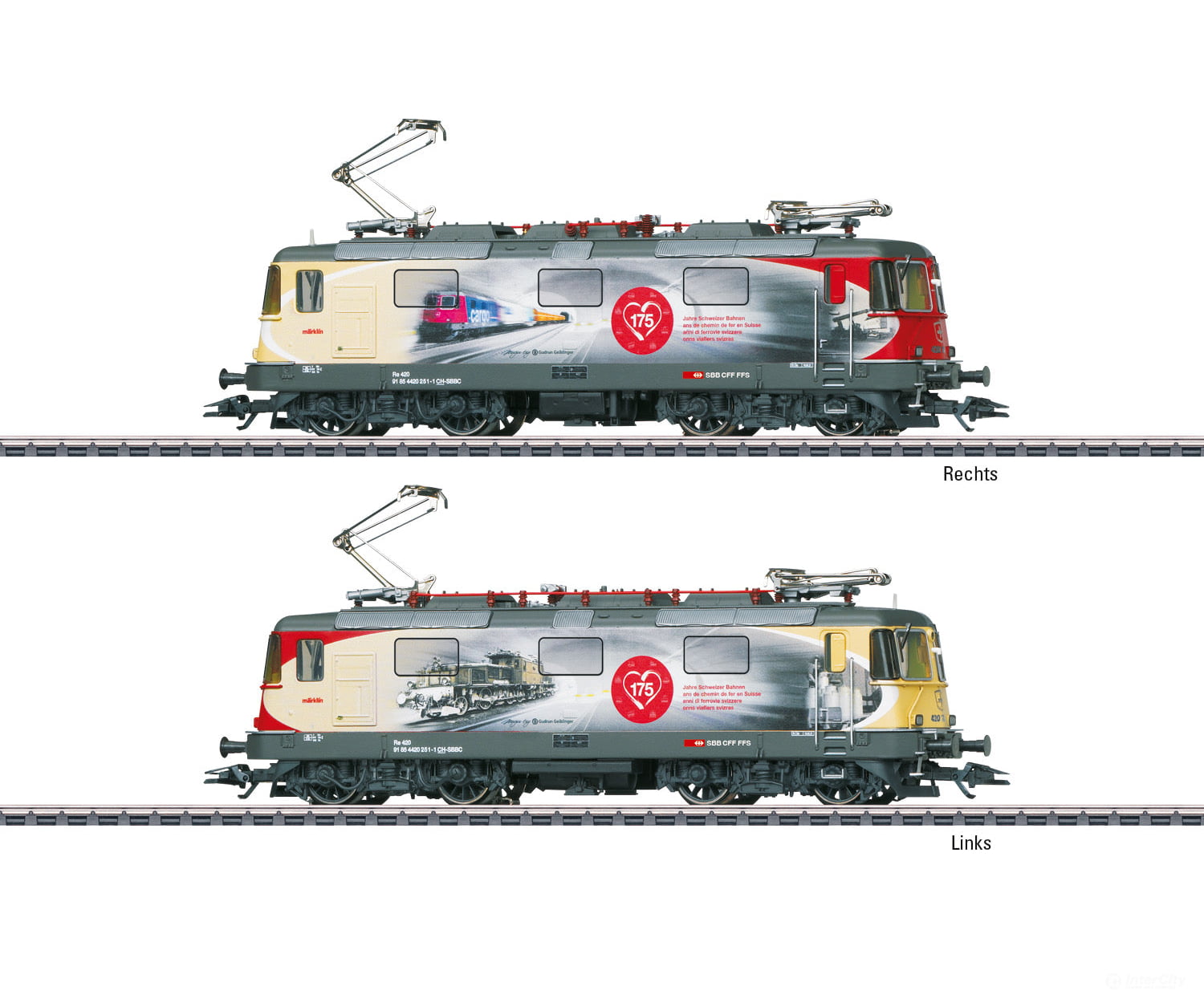 Marklin 37875 SBB-CFF-FFS Class Re 420 Electric Locomotive - Default Title (IC-MARK-37875)