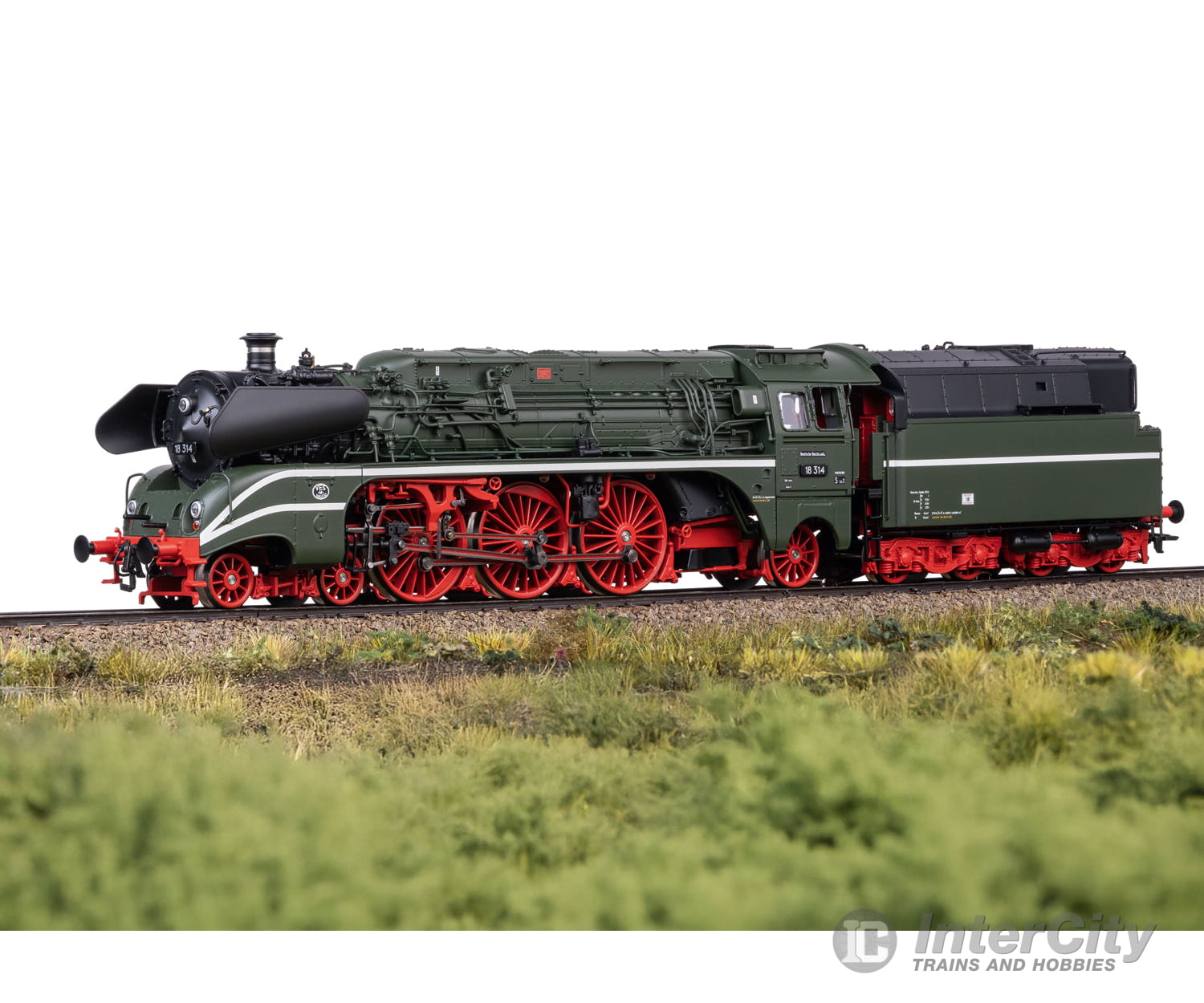 Marklin 39029 HO DR Class 18.3 Steam Locomotive MFX + Digital Sound European Locomotives