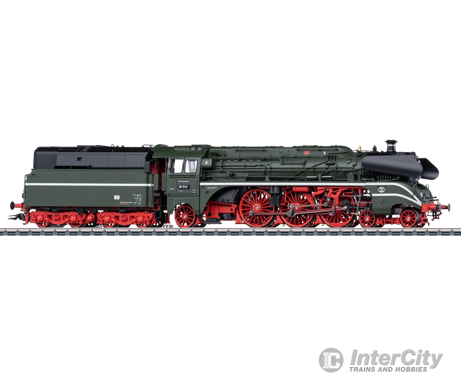 Marklin 39029 HO DR Class 18.3 Steam Locomotive MFX + Digital Sound European Locomotives