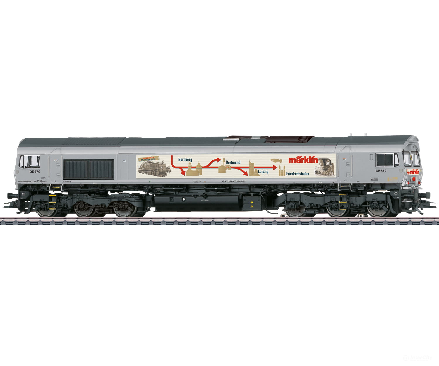 Marklin 39071 HO Class 66 Diesel Locomotive MFX+ Digital Sound - European Locomotives