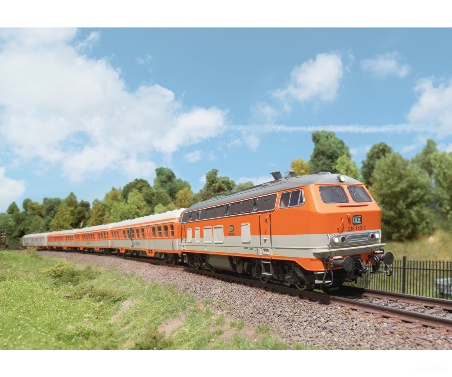 Marklin 39228 HO DB Class 218 Diesel Locomotive MFX+ Digital Sound European Locomotives