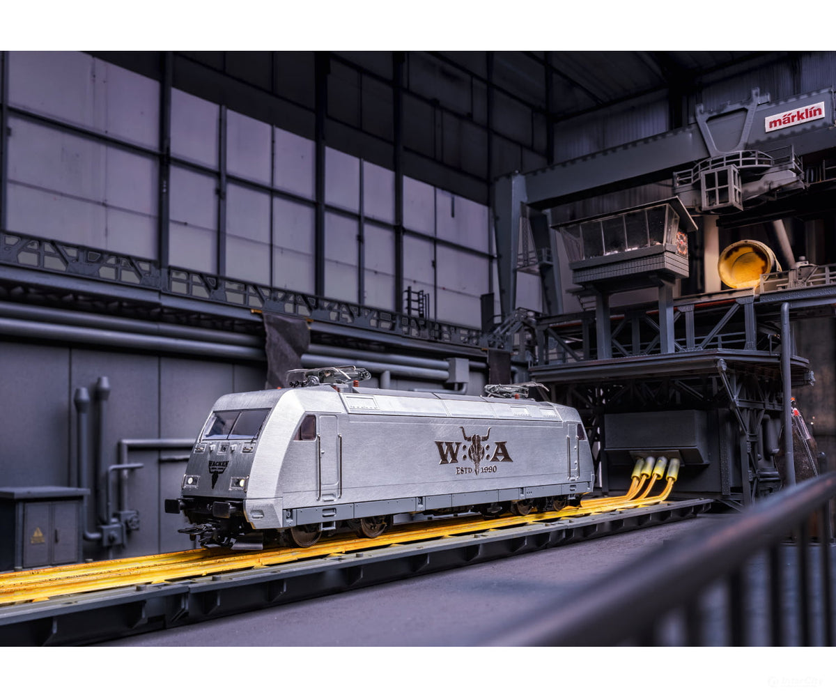 Marklin 39475 HO Class 101 Electric Locomotive Raw Metal Edition MFX+ Digital Sound - European Locomotives