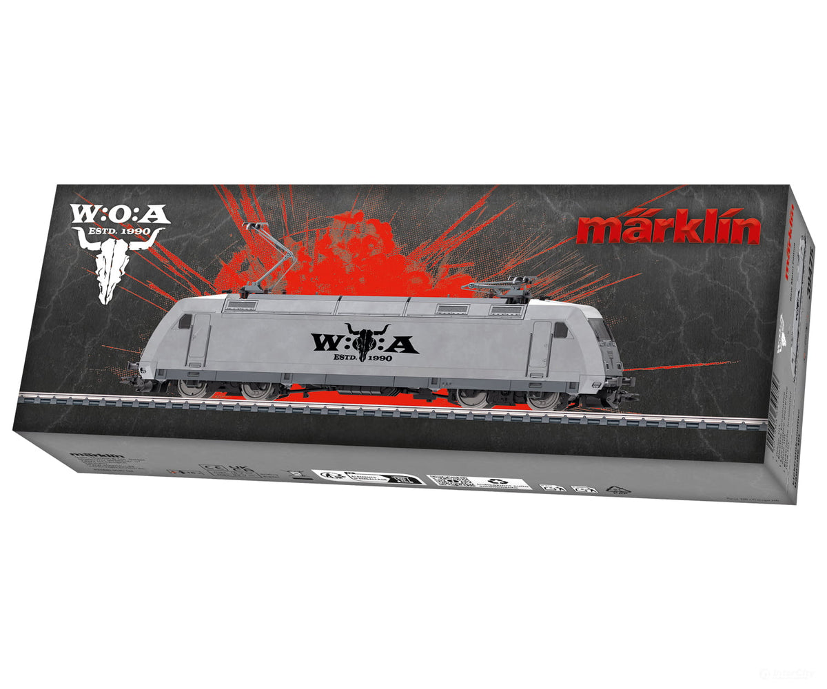 Marklin 39475 HO Class 101 Electric Locomotive Raw Metal Edition MFX+ Digital Sound - European Locomotives