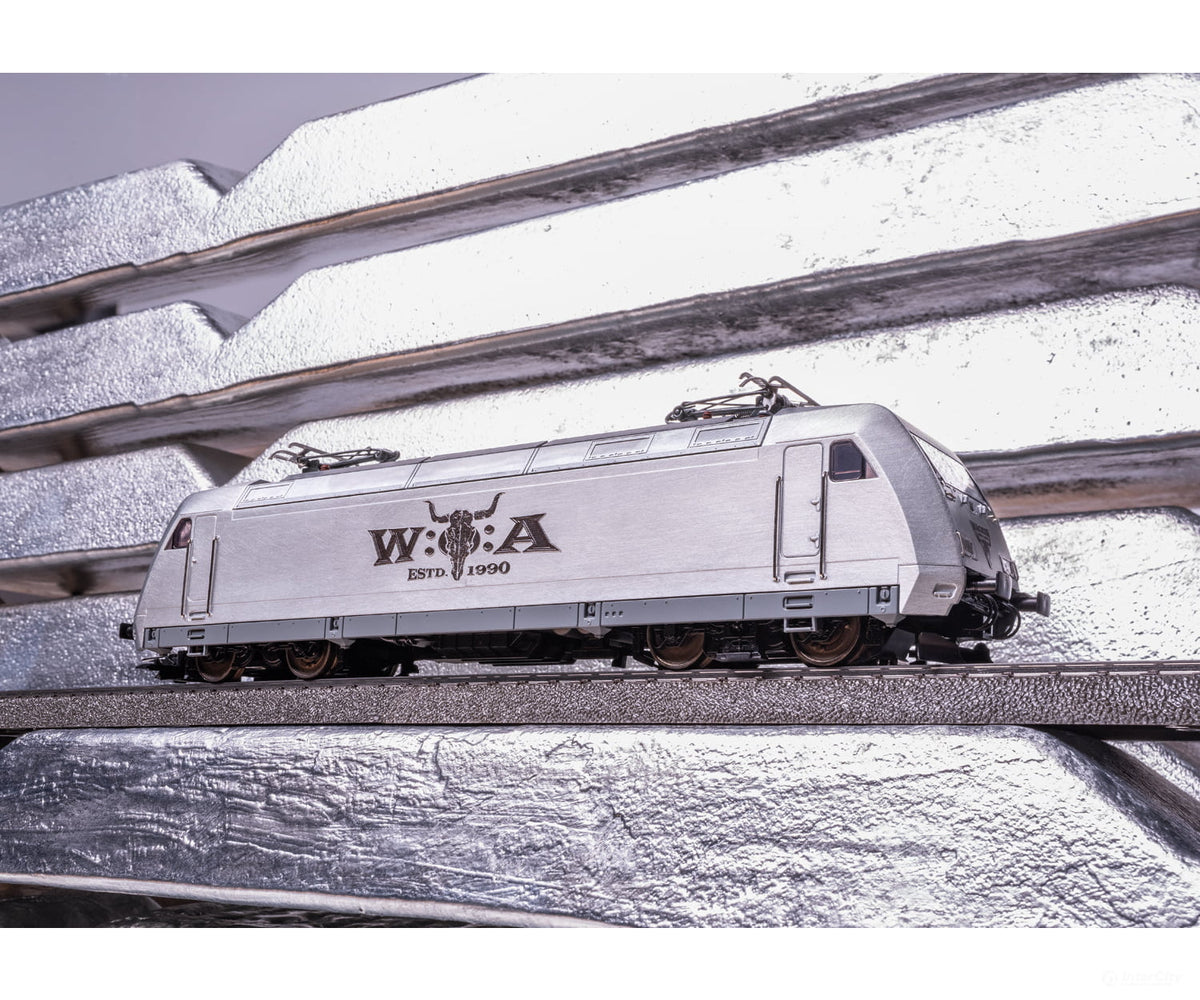 Marklin 39475 HO Class 101 Electric Locomotive Raw Metal Edition MFX+ Digital Sound - European Locomotives
