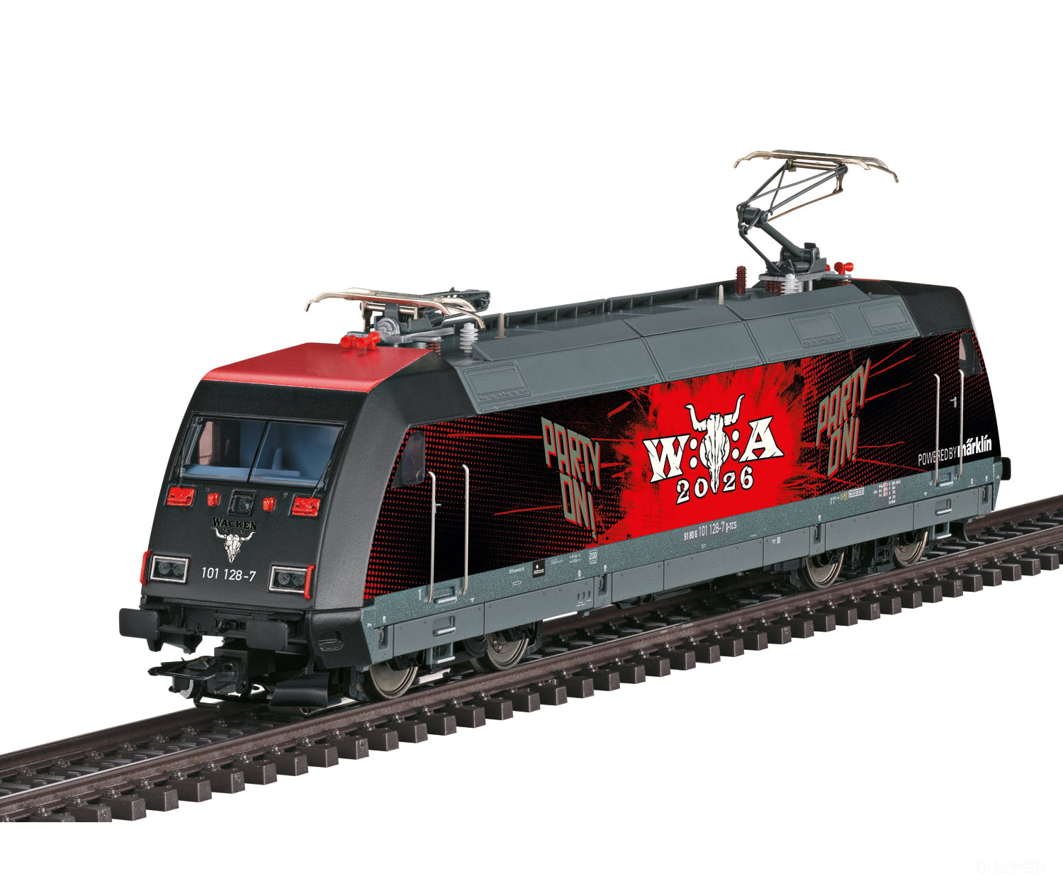 Marklin 39476 HO Class 101 W:O:A® Electric Locomotive MFX+ Digital Sound - European Locomotives