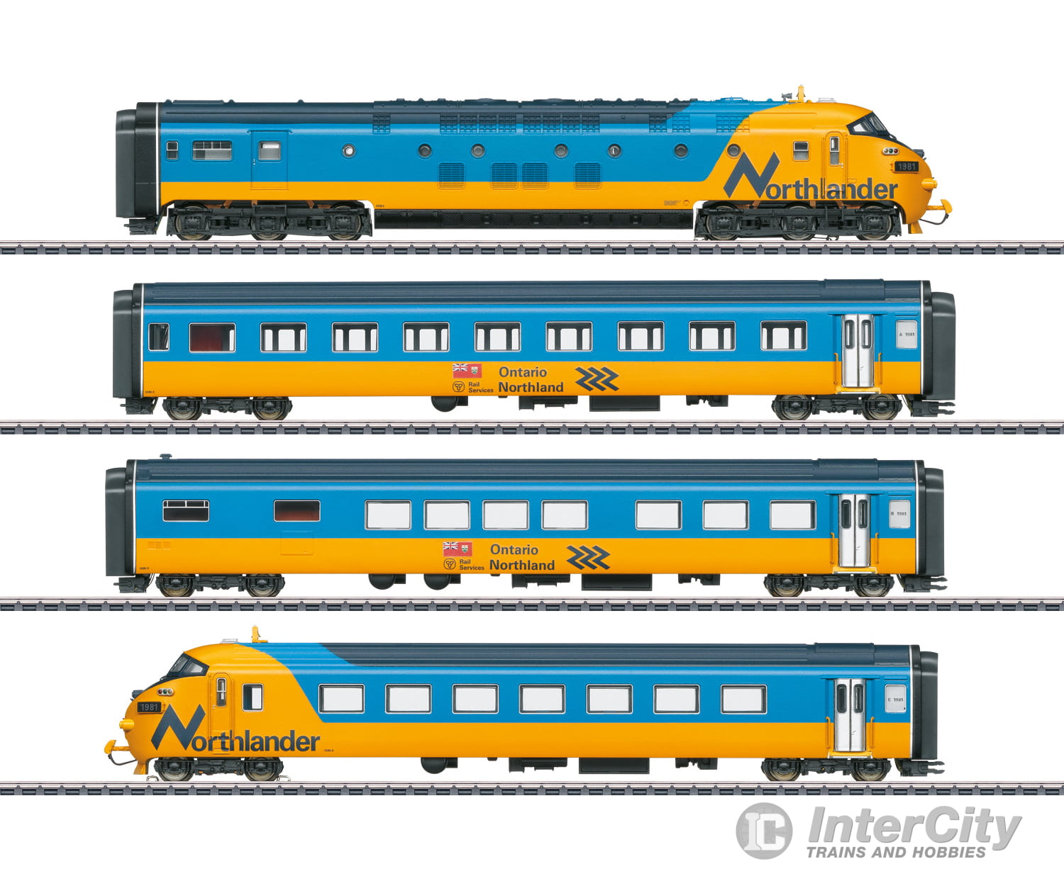 Marklin 39705 Ho Northlander Diesel Powered Train (2024 Club Model) European Locomotives