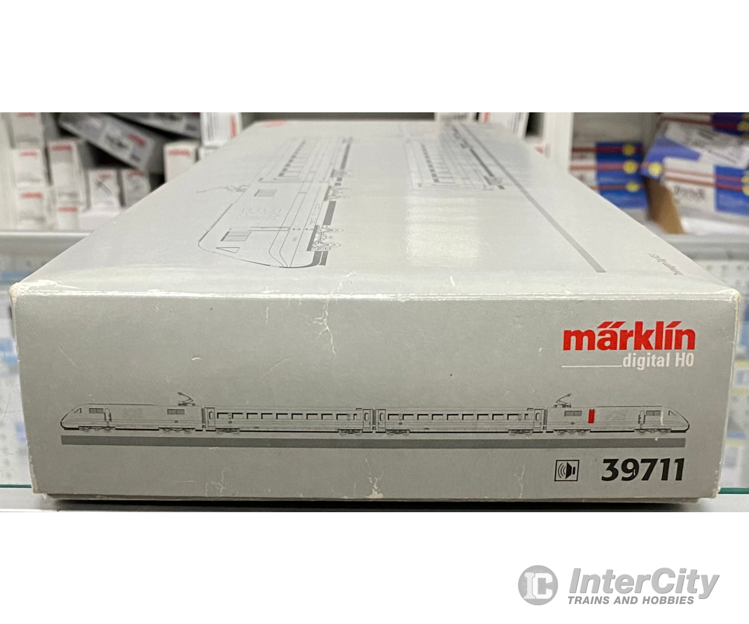 Marklin 39711 HO DB Class 401 High-Speed ICE 1 InterCity Express Train C-Sine Motor Digital Sound European Locomotives