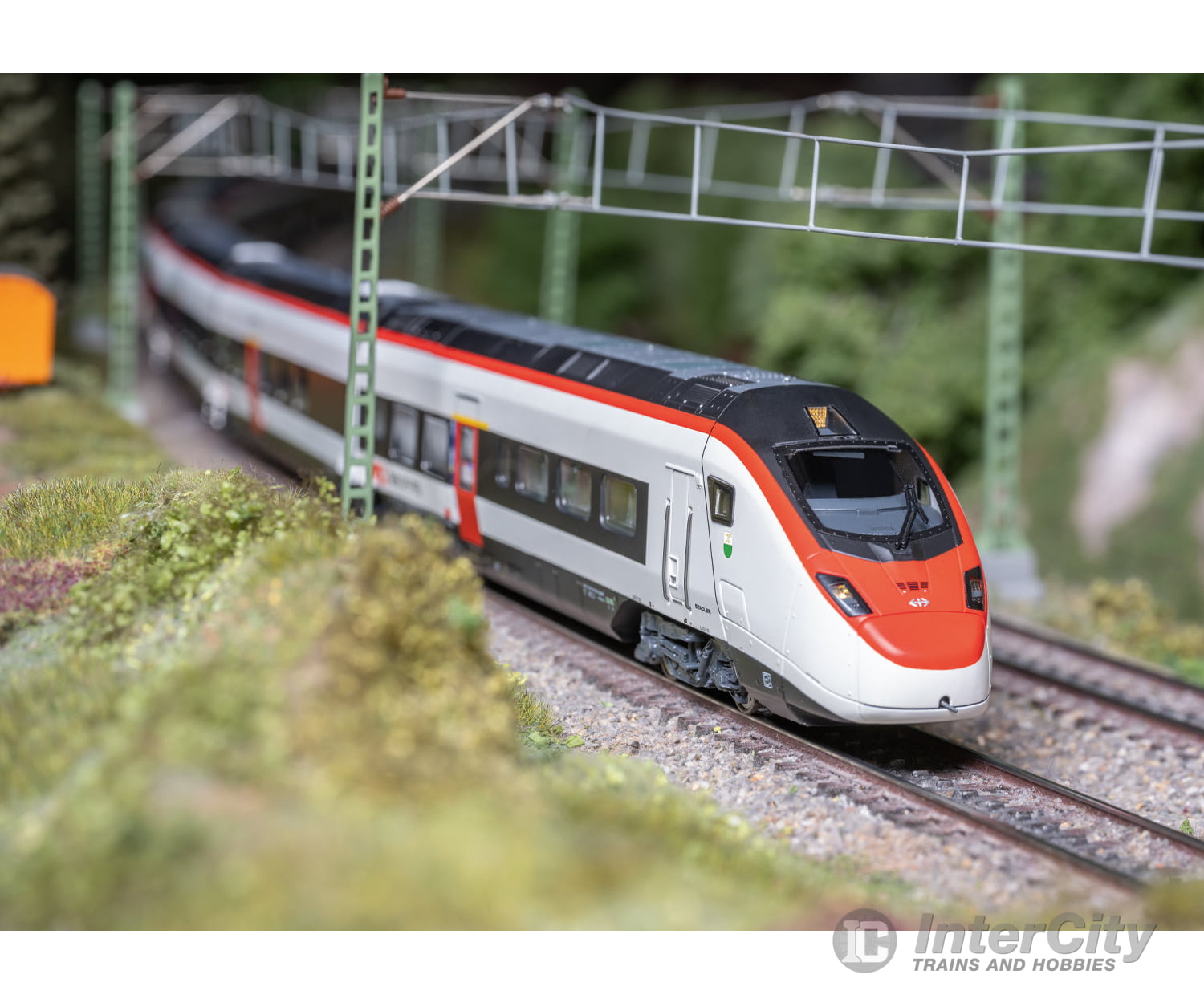 Marklin 39812 HO SBB-CFF-FFS Class RABe 501 Giruno High-Speed Rail Car Train MFX+ Digital Sound European Locomotives