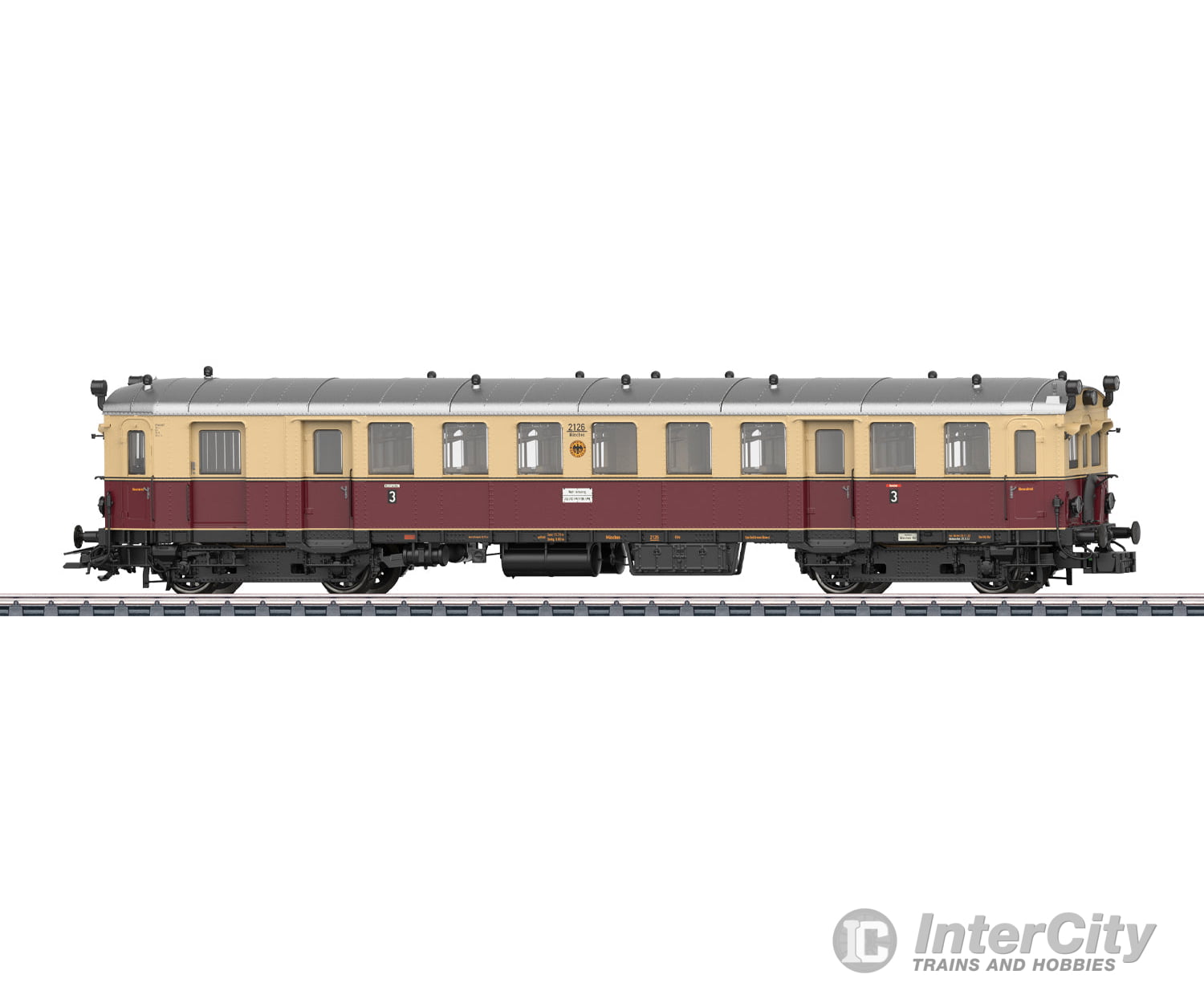 Marklin 39852 HO DRG Class elT Rail Car 1126 with class elS control car 2126 MFX+ Digital Sound (MHI Exclusive Item)